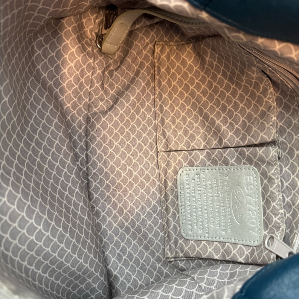 Brighton Blue Tote Bag - Picture 6 of 7